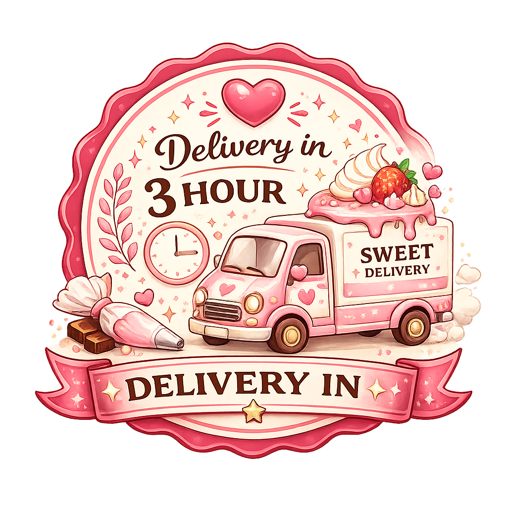 Delivery in 3 Hrs